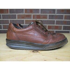 Mephisto Shoes Mens 11 Brown Leather Match Runoff Casual Sneakers Lace Up
